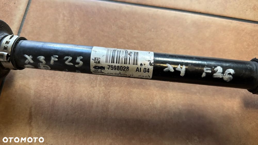 BMW X3 F25 X4 F26 PÓŁOŚ PRAWA PRZEDNIA PRZÓD XDRIVE 7598028 - 4