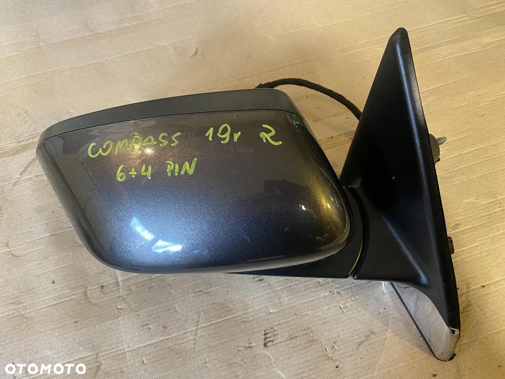 Lusterko zewnętrzne Jeep Compass 2019r prawe 6+4 10 pin OE - 2