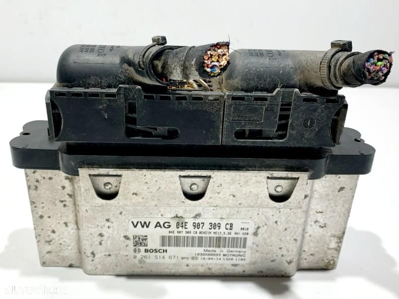 Calculator motor ecu Volkswagen Polo 5 (2009-2017)[6R] 1.0 benzina CHYB 04E907309CB - 1
