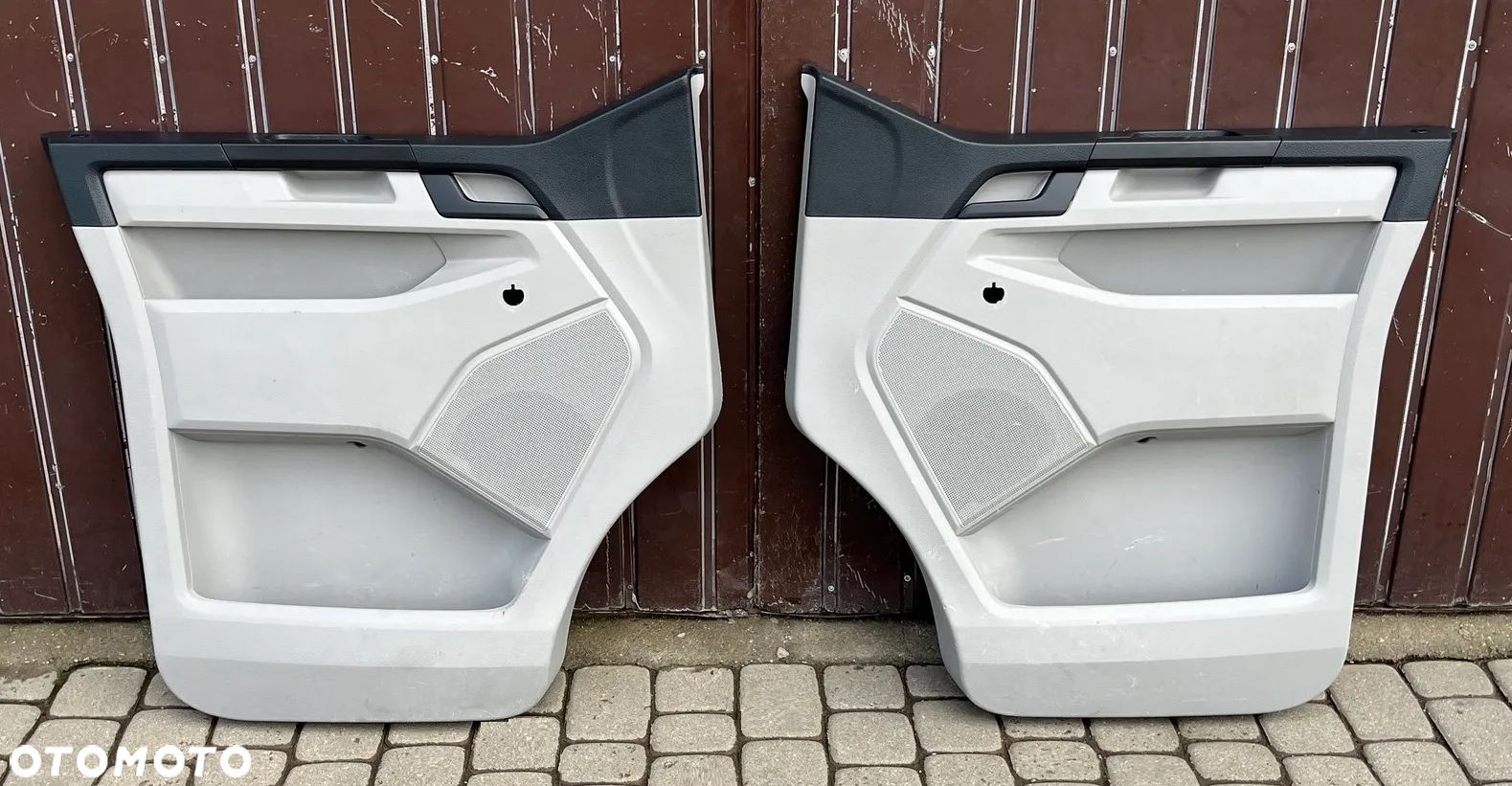 CZĘŚCI TAPICERKA BOCZEK DRZWI LEWY PRAWY PRZEDNI PRZÓD VW T6 TRANSPORTER CARAVELLE EU 7E0867021 7E0867022 - 1