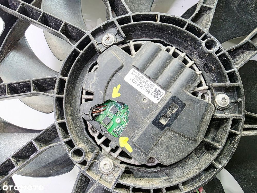 OBUDOWA WENTYLATORÓW + WENTYLATORY AUDI A4 B9 A5 Q5 Q7 A6 C8 8W0121003H - 5