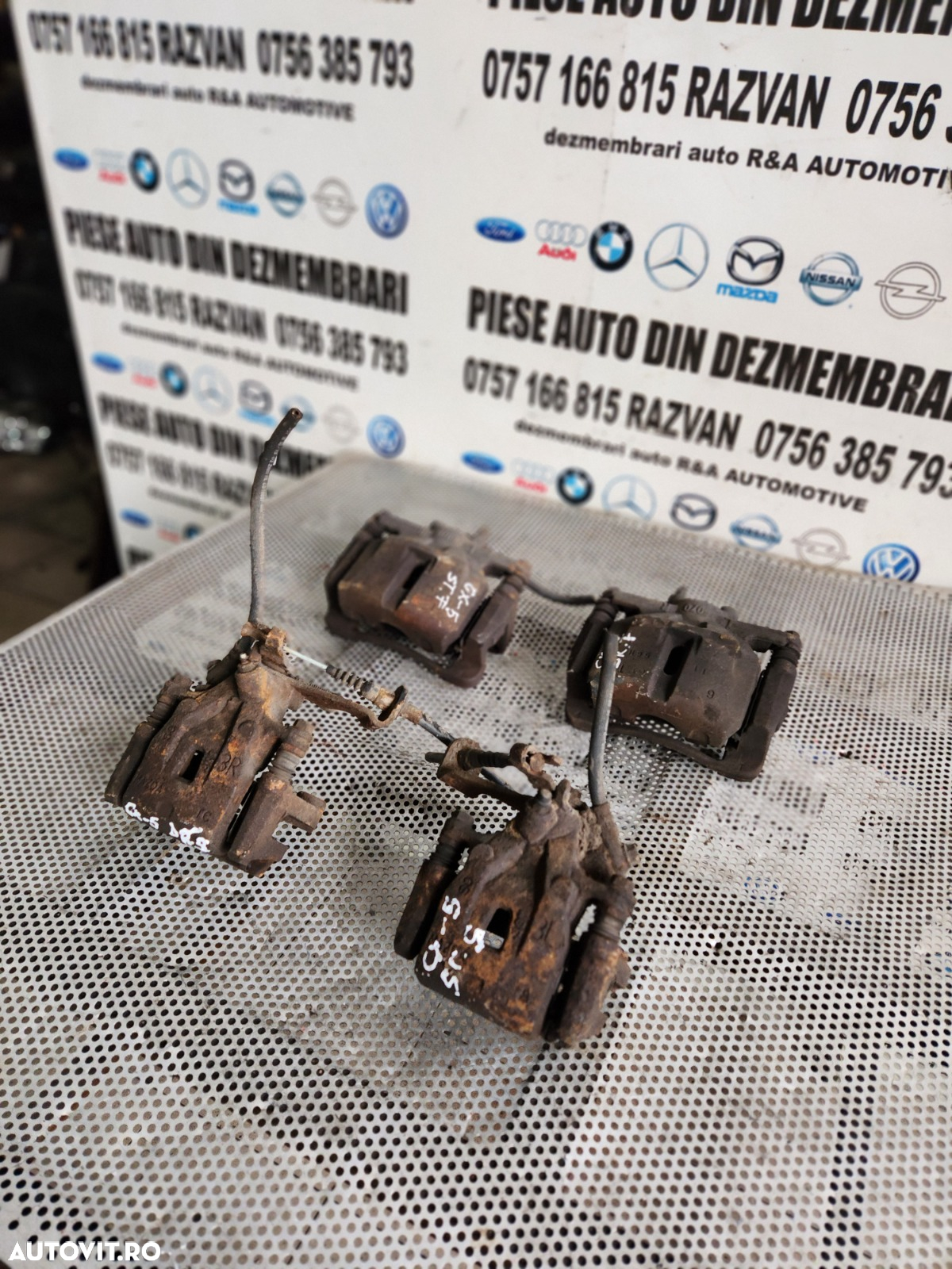 Etrieri Etrier Stanga Dreapta Fata Spate Mazda CX5 CX-5 An 2013-2014-2015-2016-2017 2.2 Diesel Skyactiv Dezmembrez Mazda CX5 2.2 Diesel Skyactive 4x4 An 2013-2014-2015-2016-2017 - Dezmembrari Arad - 2