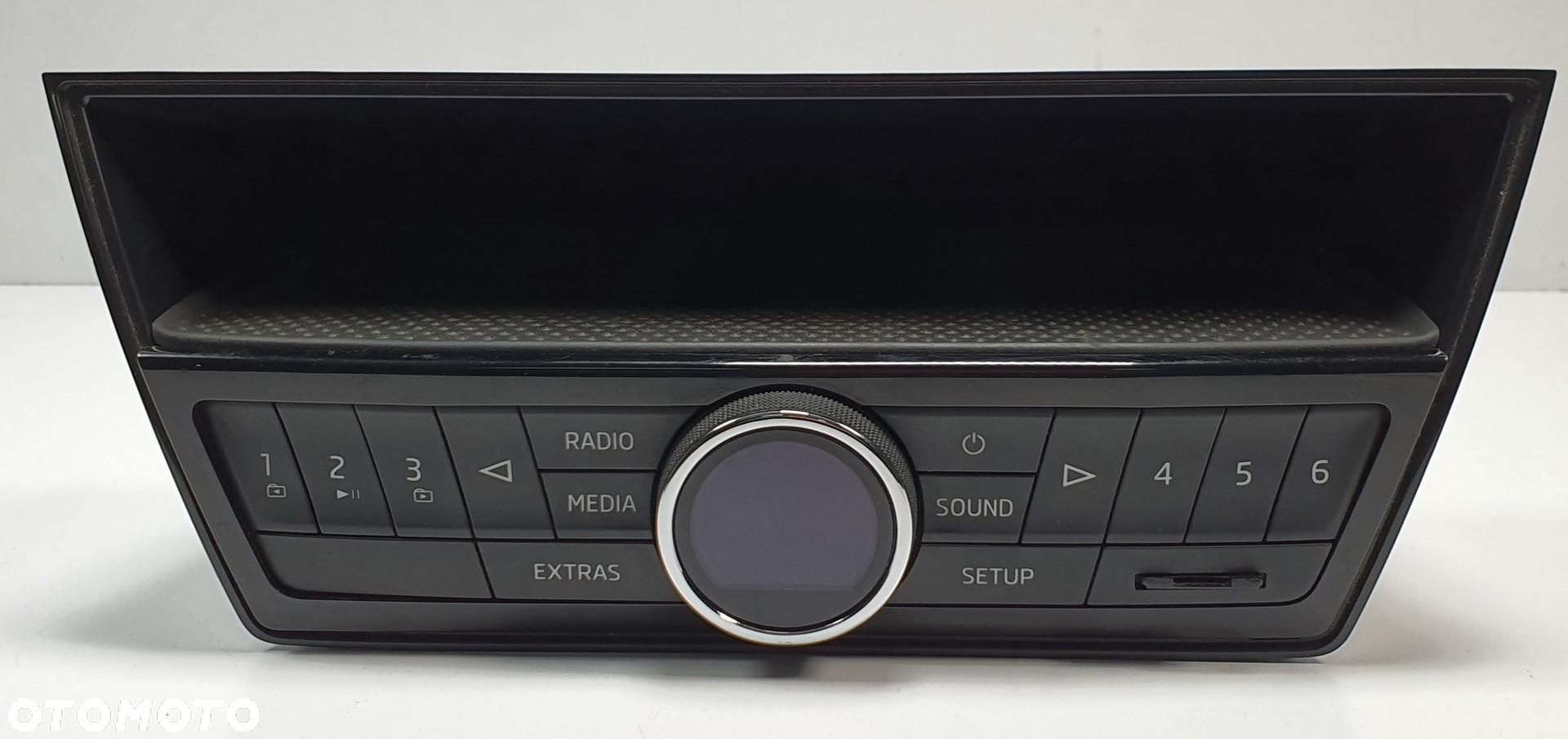 RADIO SKODA FABIA 3 III 6V0035872 - 1