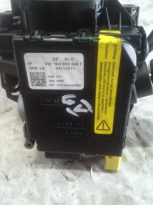 Volkswagen Golf V 1.9 TDi 105KM BKC zestaw startowy Bosch 0281011900 03G906016CB moduły komplet - 15