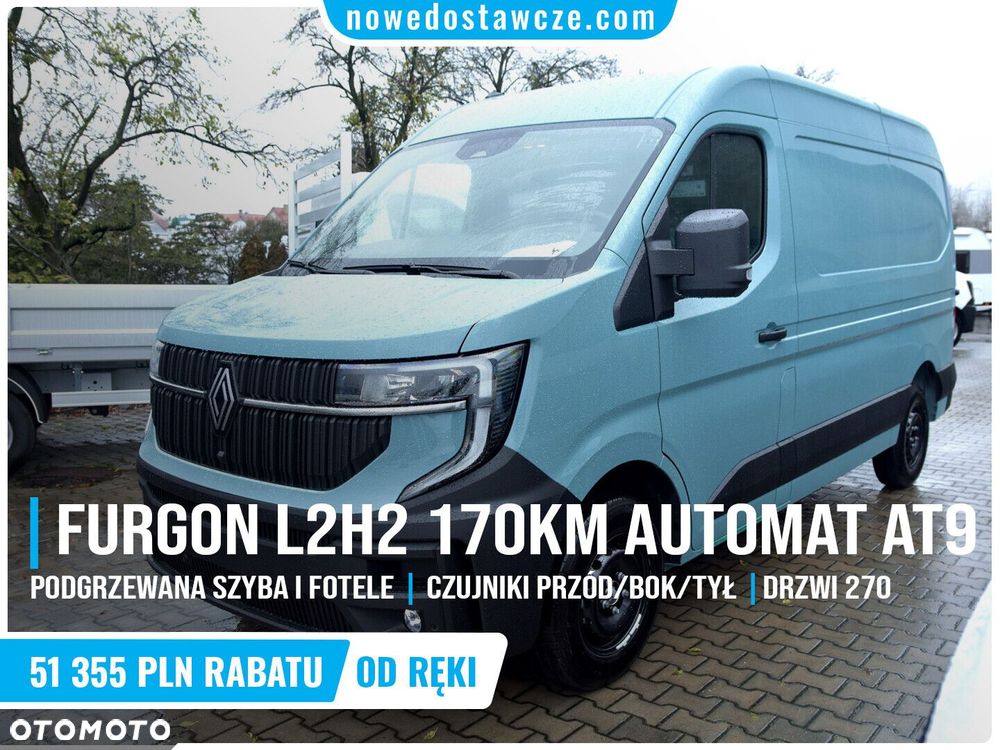Renault Master Furgon L2H2 170KM Automat AT9 - 2