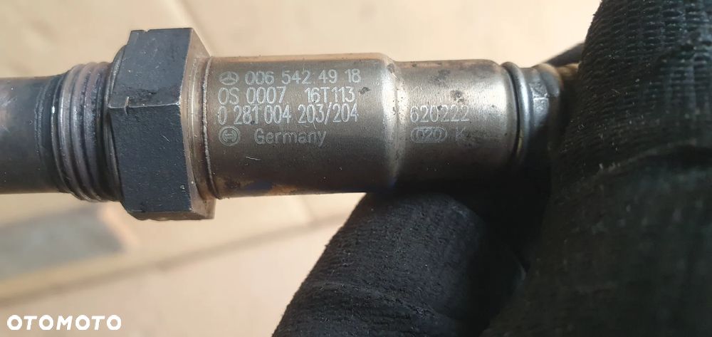 Sonda lambda czujnik Mercedes E-Klasa W213 3.0 CDI A0065424918 - 8