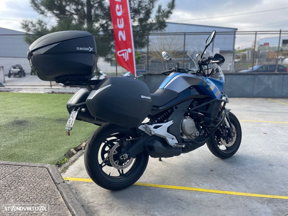 CF Moto 650MT Com kit 3 malas Shad - 3