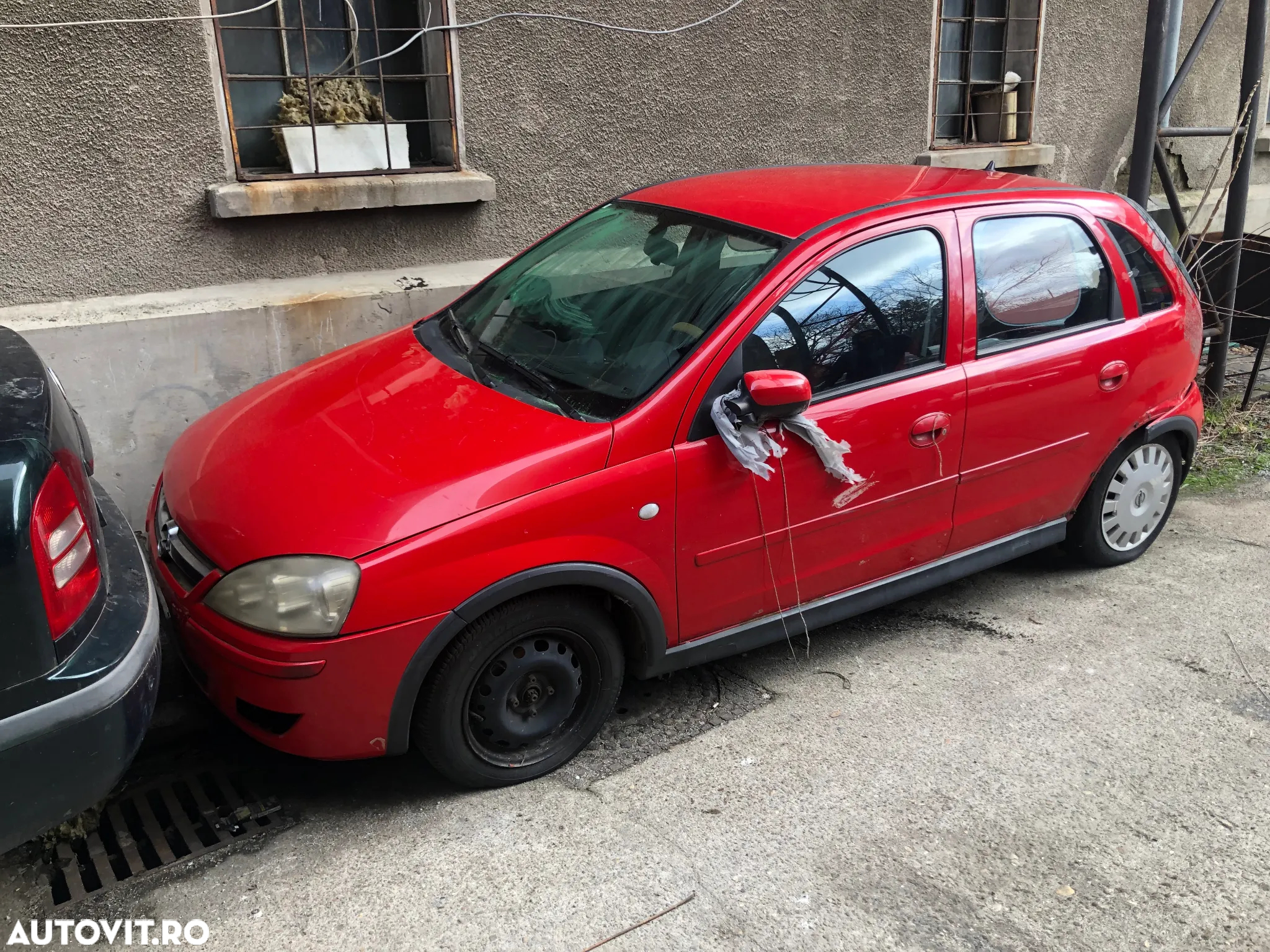 Capota fata motor Opel Corsa C facelift rosu 2005 - 4