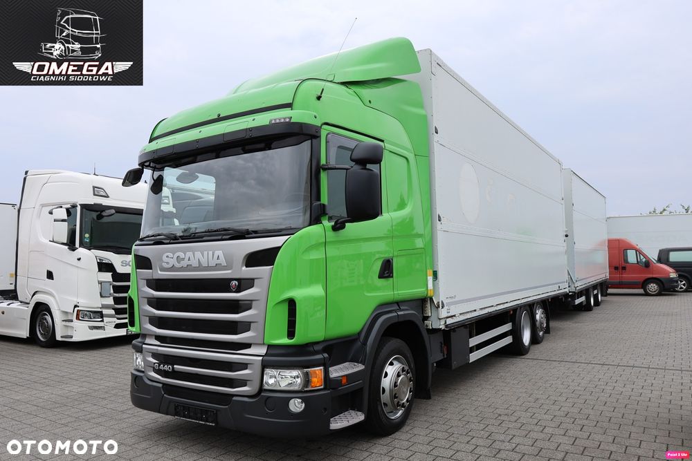 Scania G 440 PDE 237 Tyś km !!! ZESTAW / TANDEM / Kufer / Kontener / - 1