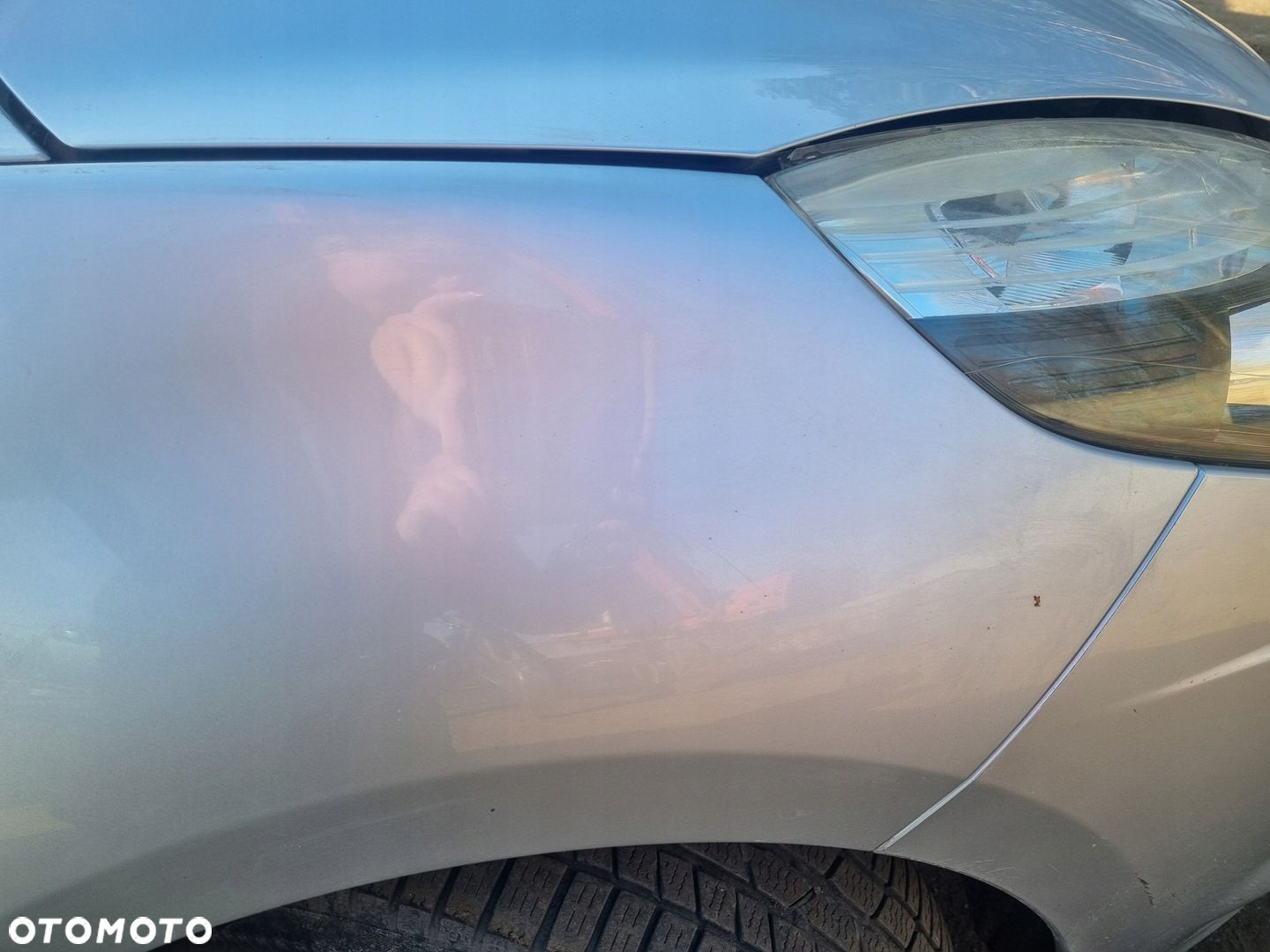 RENAULT MEGANE SCENIC III 09-16 2010 r. TED69 BŁOTNIK PRAWY PRZÓD PP * - 7