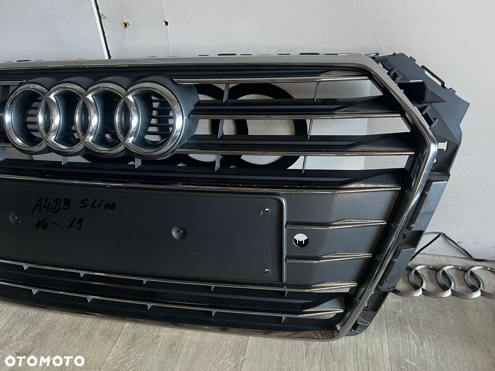 ATRAPA GRILL AUDI A4 B9 16-19 S-LINE ŁADNY 8W0853651AB ORYGINAŁ - 3