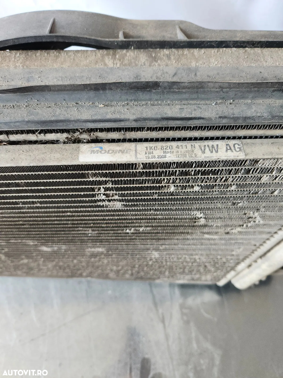 Grup Radiatoare Radiator Apa Antigel Clima Ac Intercooler Termocupla Electroventilator Vw seat Skod - 8