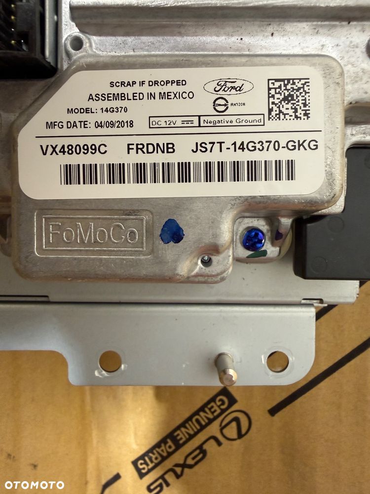 Wyświetlacz główny Ford Fusion 12-20r. Nr. GS7T-18B955-SB. - 3