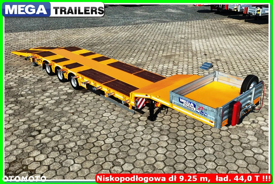 Mega Niska podłoga, DMC 54 T, oś skrętna, najazdy HYDRULICZNE 4,0 M !!! - 31