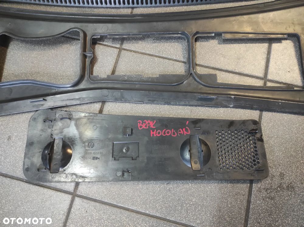 VW PASSAT B5 FL SKODA SUPERB 1 3B1819417D PODSZYBIE PLASTIKOWE OSŁONA ZGARNIACZ WODY WYSYŁKA !!!! - 3