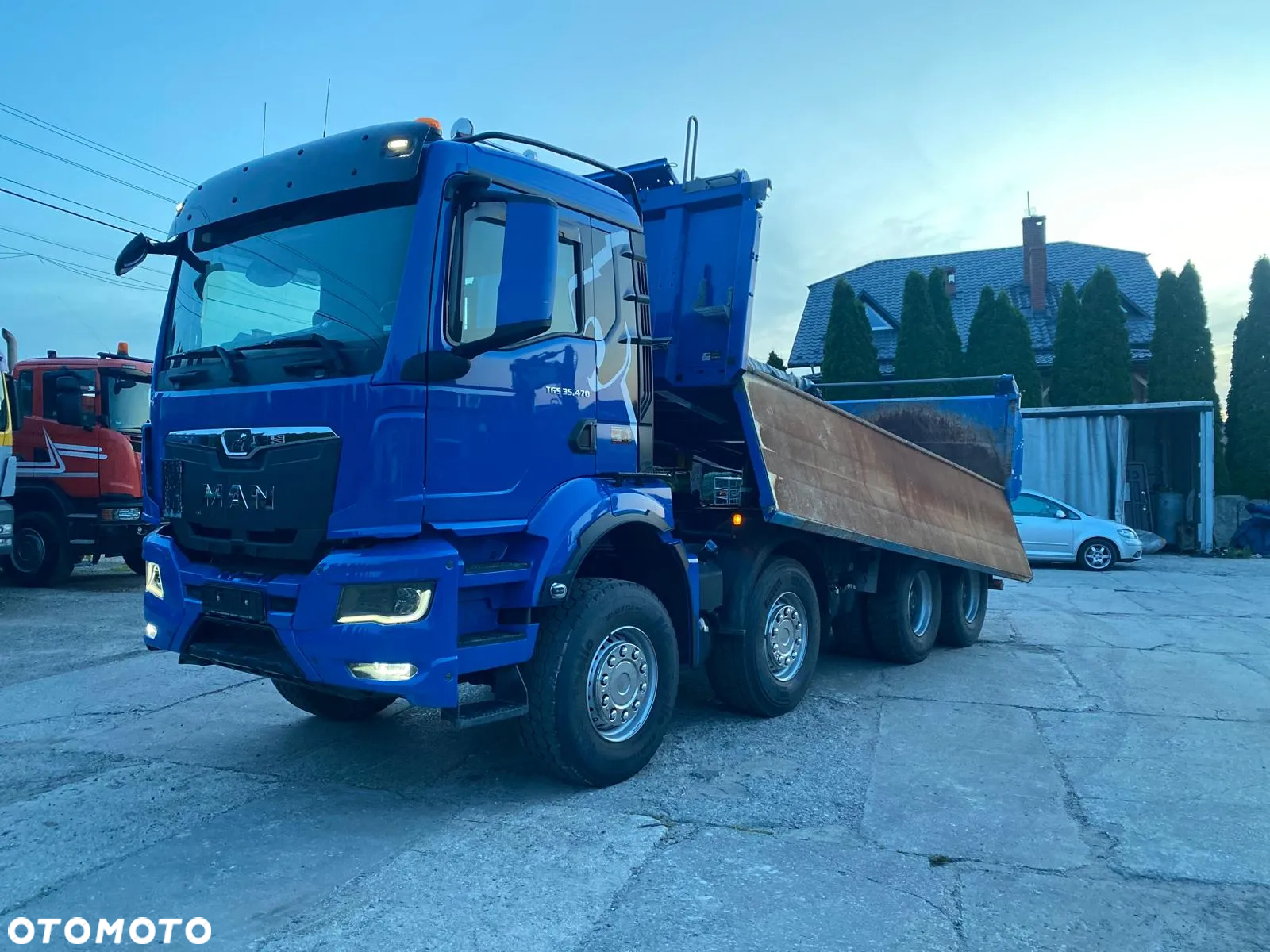 MAN TGS 35.470 8x4 Meiller Kipper + Bordmatik / Retarder / Jak Nowy - 4