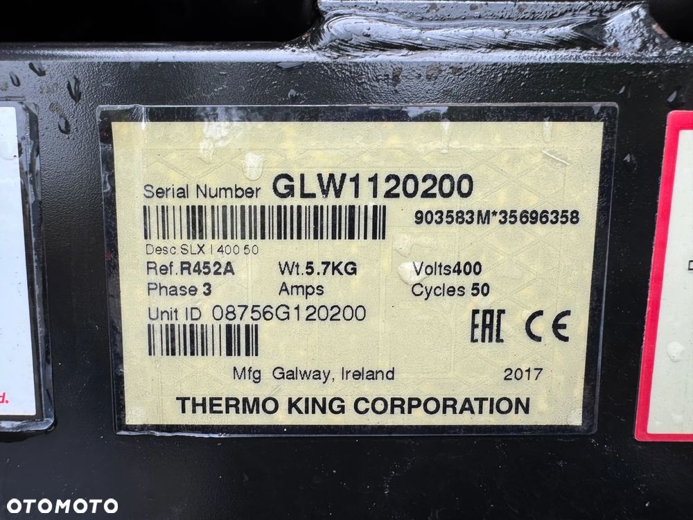 Krone Chłodnia Hakowa, SAF, Thermo King SLXi 400 - 32