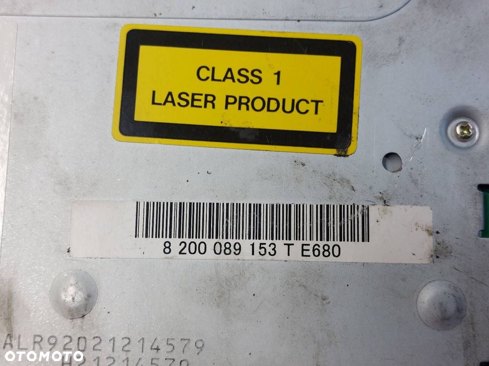 RADIO ODTWARZACZ + KOD RENAULT LAGUNA II 8200089153 CABASSE - 5