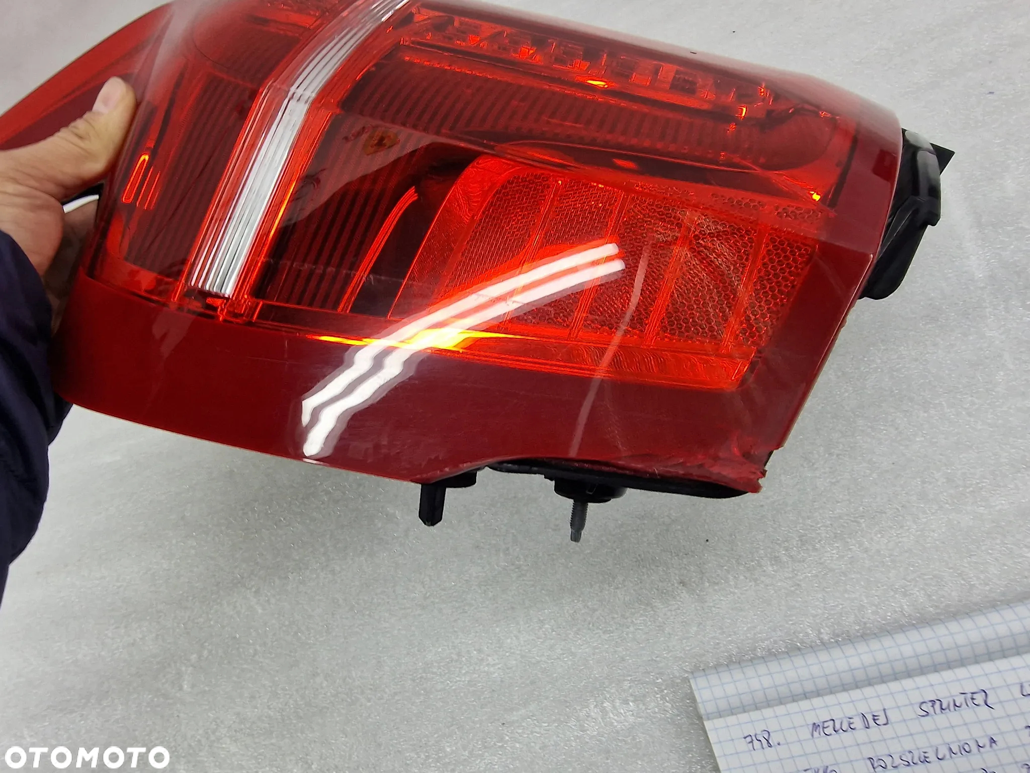 VOLVO XC90 II 15- LEWA LAMPA TYLNA TYLNIA TYŁ LED , NR 31655915 , NR AUKCJI LA751 - 13