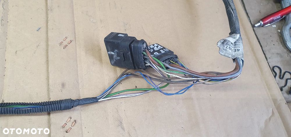 Wiązka instalacja czujników PDC zderzaka przód Audi A8 D3 Lift 4E0971095CB - 2