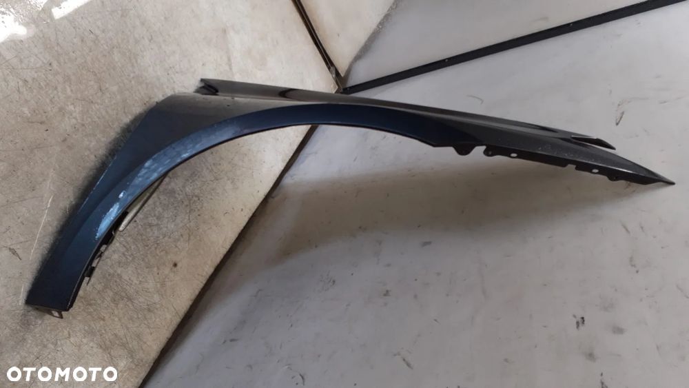 * RENAULT LAGUNA III 3 BŁOTNIK  PRZEDNI PRZOD PRAWY TEB66 SZARY - 2