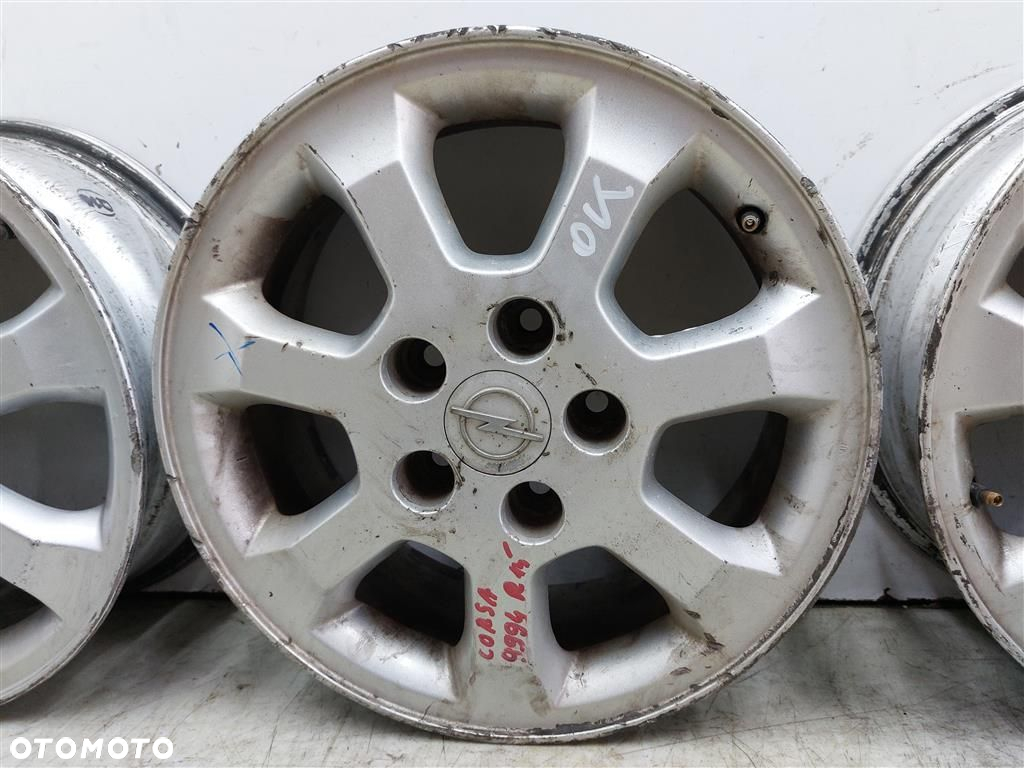 Alufelgi FELGI ALUMINIOWE Opel Corsa C ASTRA II G 6X15 ET49 5X110 4SZT KPL - 14