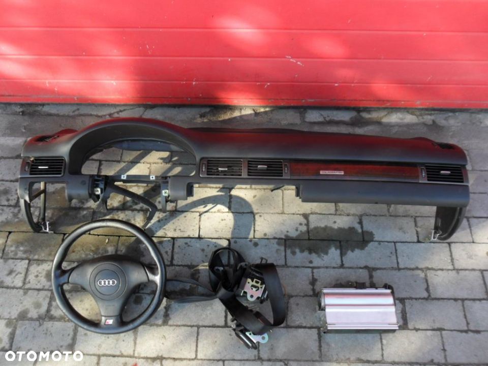 KONSOLA AIR BAG AUDI A6 S6 C5 97/01 PODUSZKI DESKA - 1