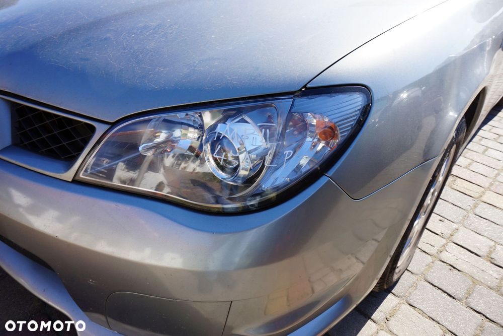 MASKA ZDERZAK BŁOTNIKI LAMPY IMPREZA II GD LIFT 45A  SUBARU 2006-2007 SZARY PRZÓD KOMPLETNY - 26