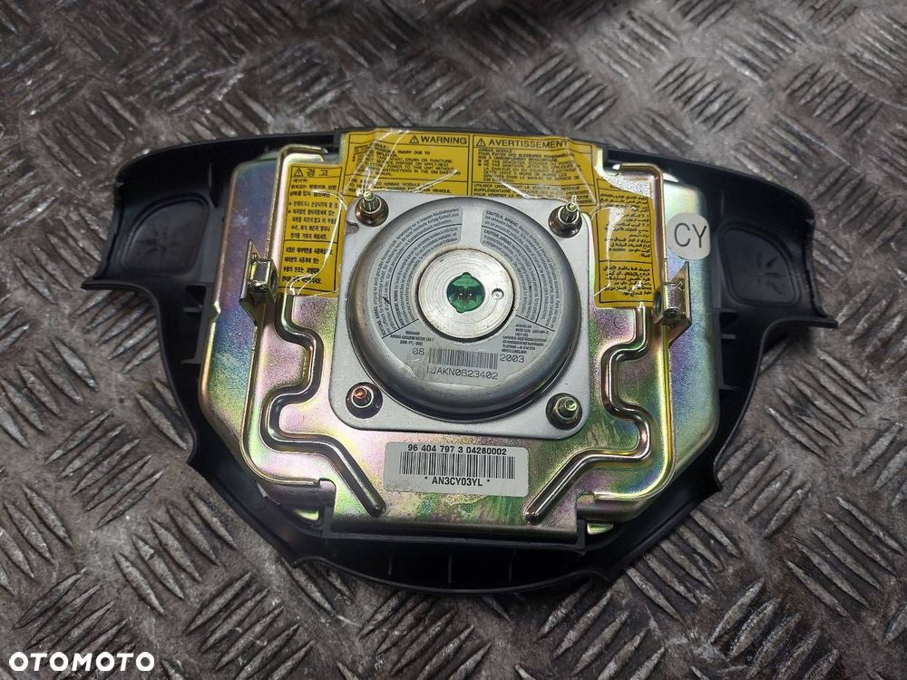 KIEROWNICA + PODUSZKA DAEWOO NUBIRA II J200 964047973 - 8