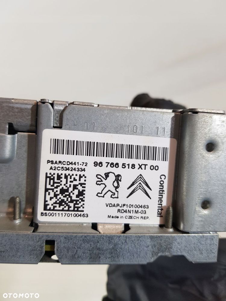 radio radioodtwarzacz 96766518xt peugeot partner ii 1.6hdi eu - 9