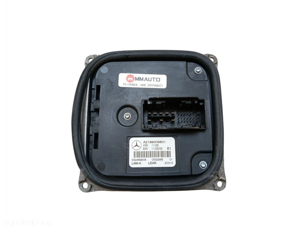 PRZETWORNICA MODUŁ LED MERCEDES C218 X218 W166 X166 R231 A2189009801 - 2