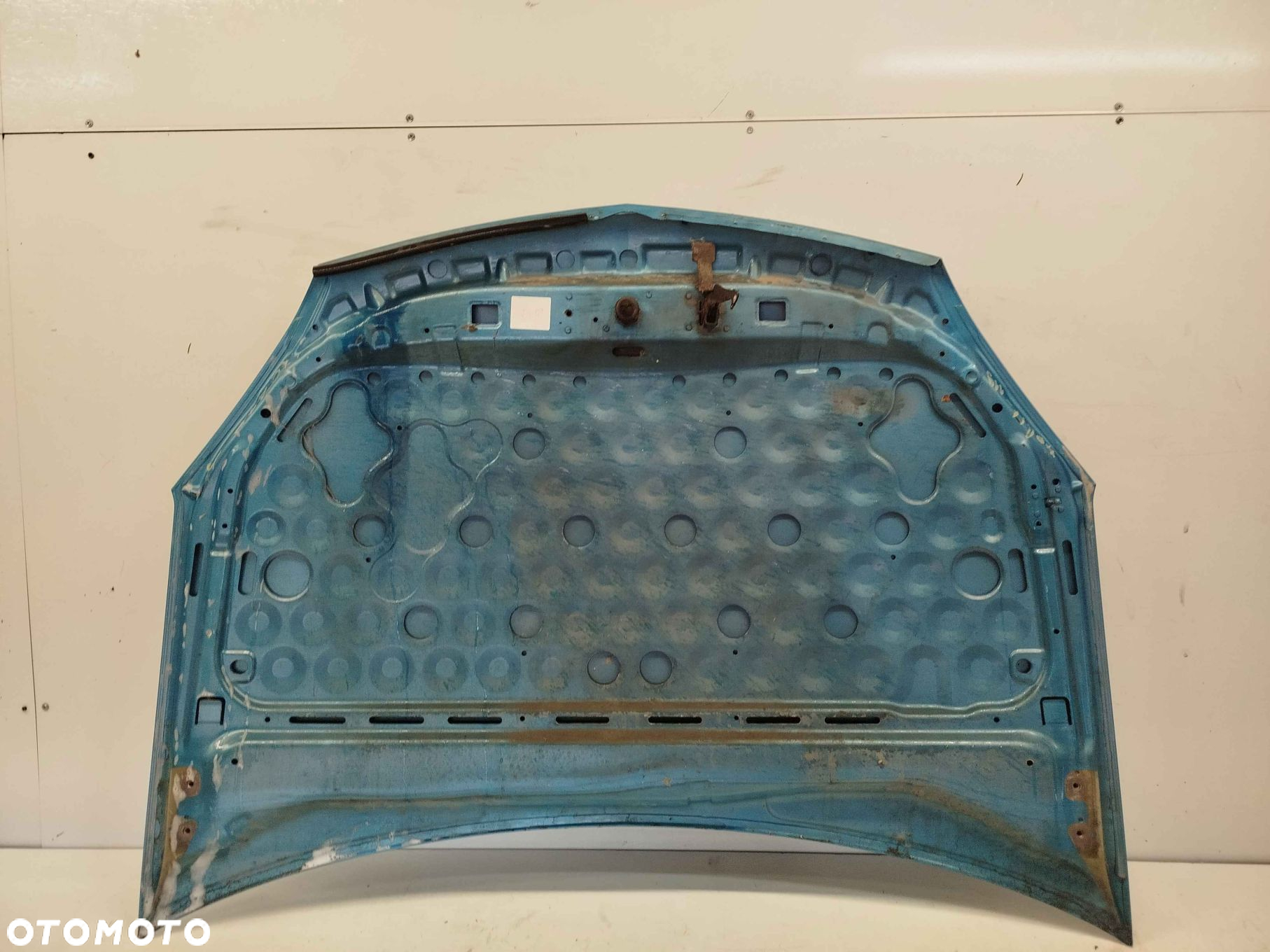 + MASKA POKRYWA SILNIKA OPEL ASTRA H 3 III Z20N BŁĘKITNA TURKUSOWA - 4