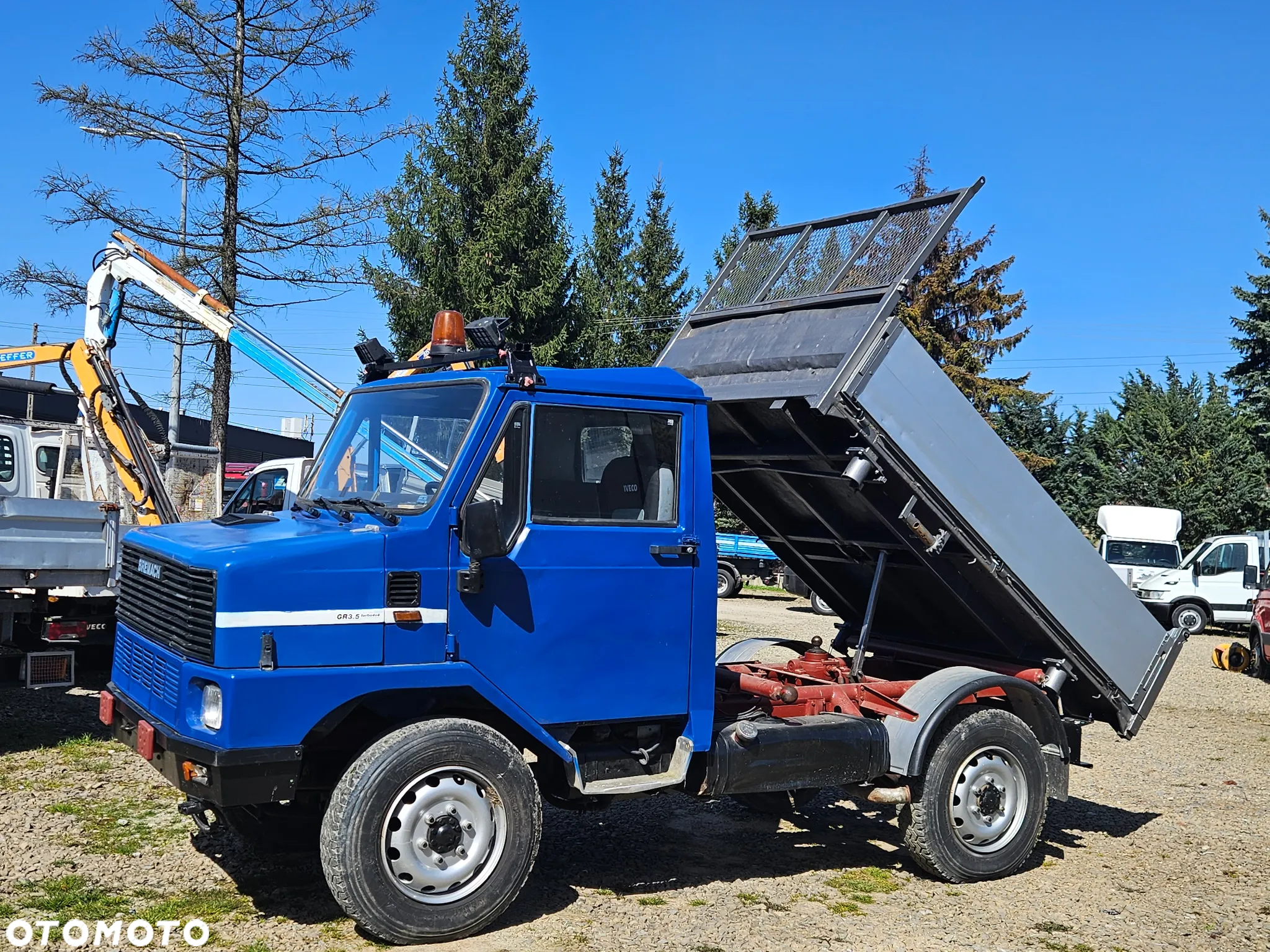 Iveco Bremach 4x4 ! GR 3.5 Wywrotka/ Kiper 3-Str Oryginał  ! Blokady ! - 2