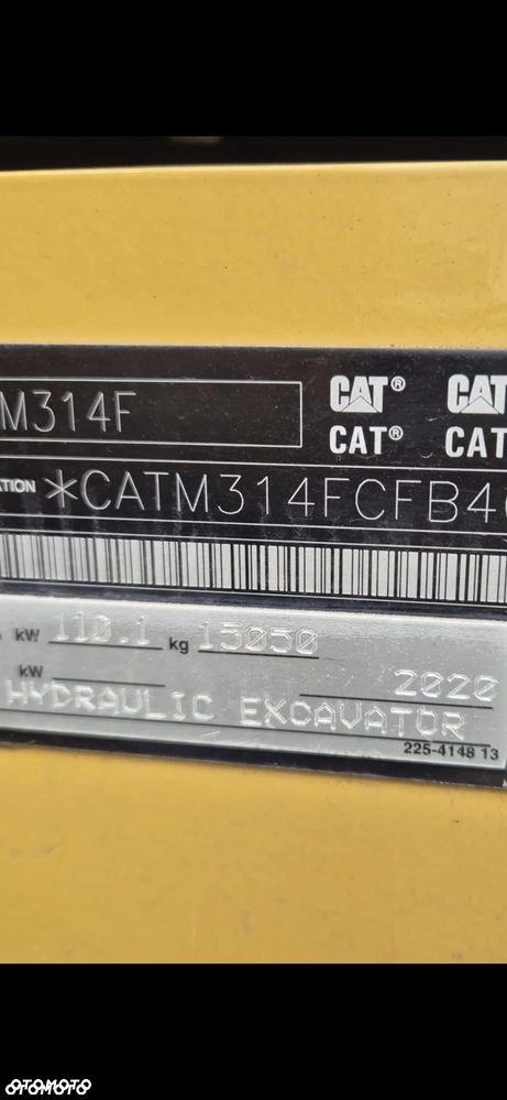 Caterpillar M315F CAT M317 M316 M314 2019r 4300h - 14