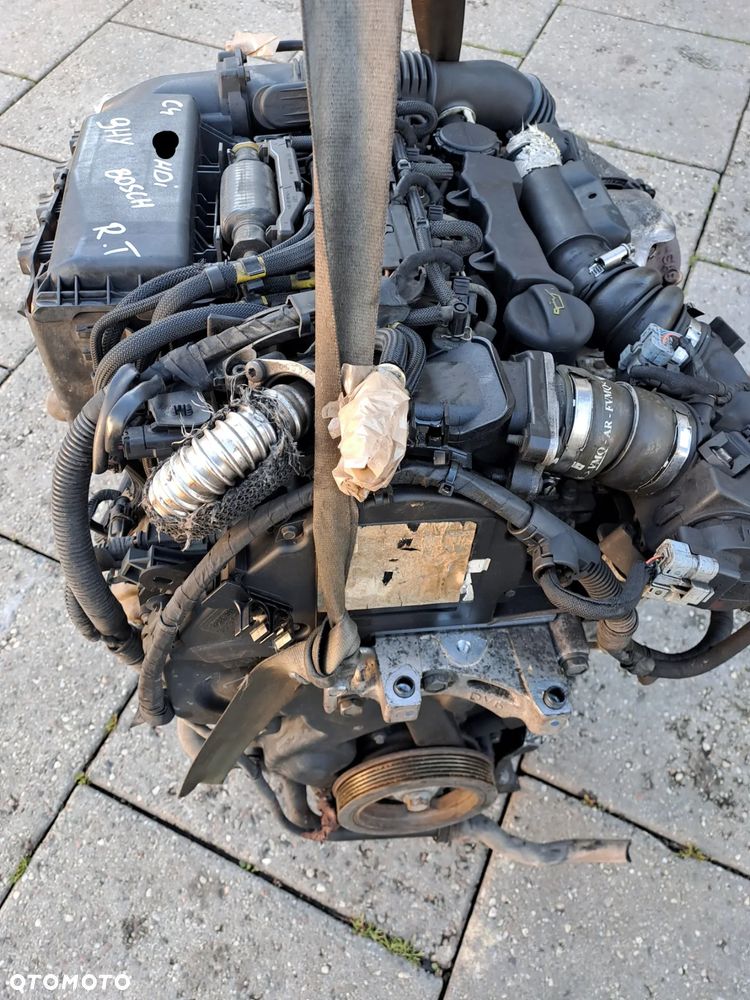 Citroen C4 1.6 HDi 109KM silnik kompletny kod 9HY 9HZ - 1
