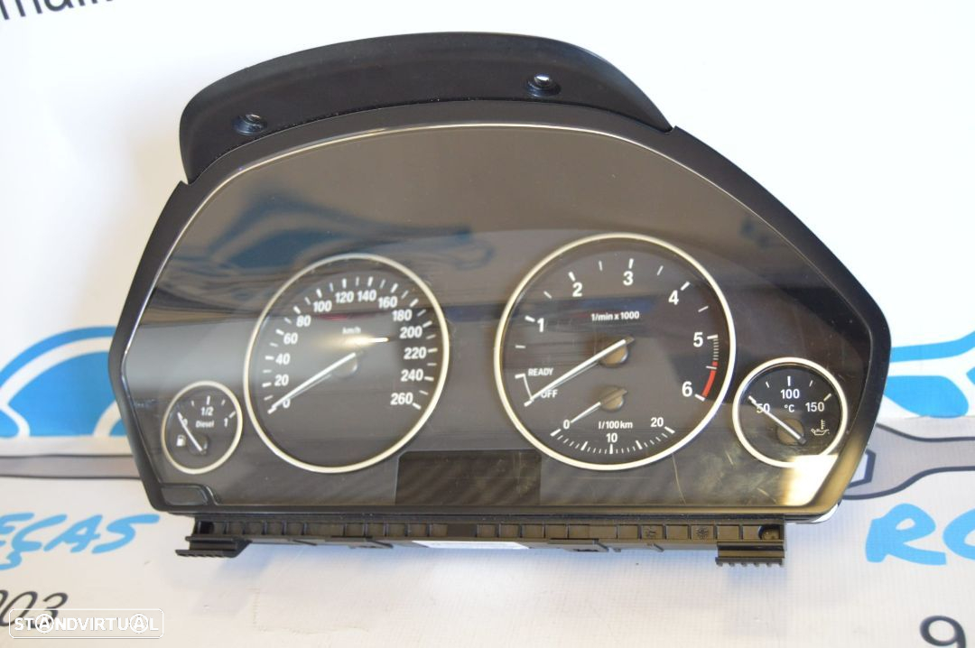 QUADRANTE KMS MOSTRADORES PAINEL INSTRUMENTOS 9232893 BMW SERIE 3 F30 F31 F20 F11 F32 F82 - 2