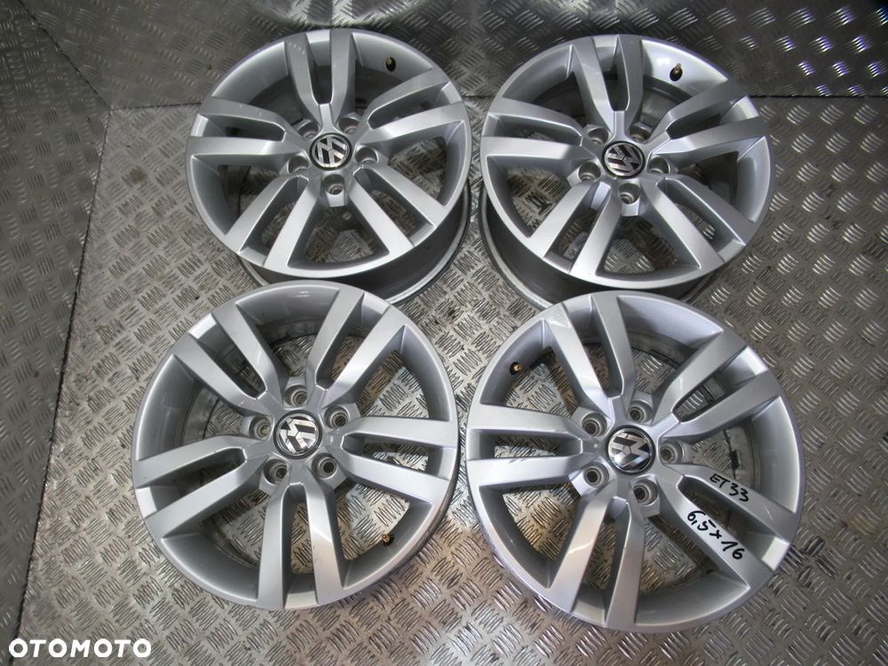 Felgi Vw Tiguan T-Roc Tiguan Caddy 6,5Jx16 et33 5x112 - 1