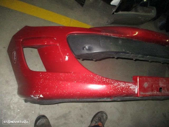 Parachoques Pc1126 PEUGEOT 308 2009 1.6HDI    VERMELHO Frente - 4