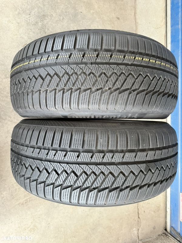 vând 2 anvelope 225/50/18 continental de iarnă ca noi - 1