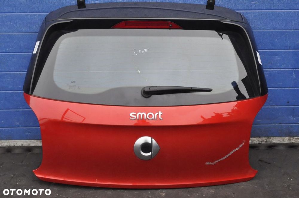 SMART FORFOUR 453 KLAPA BAGAŻNIKA TYŁ TYLNA - 1