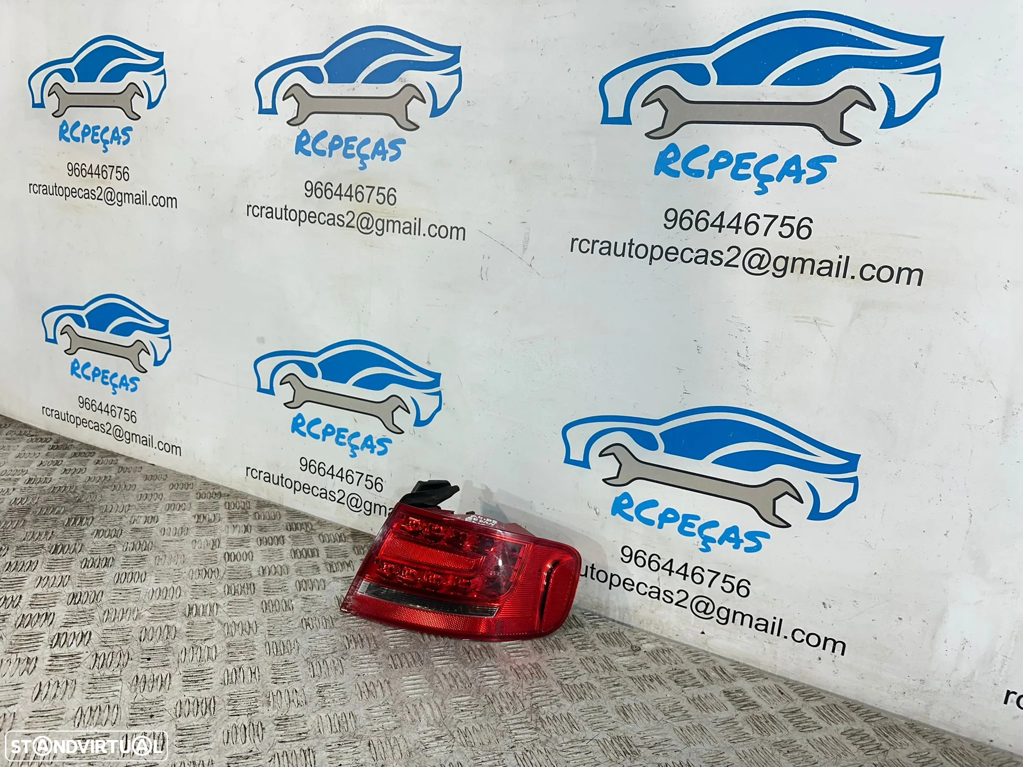 .Conjunto Farolins Led Originais Tras Traseiro Direito Esquerdo Audi A4 B8 Sedan F30 2008 - 2016 - 10