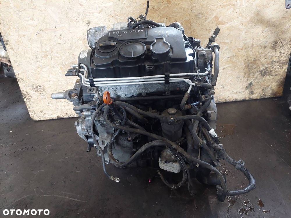 SILNIK DIESEL POMPKI TURBO TOURAN I 1.9 TDI BLS 038130073BN 54399880072 - 5