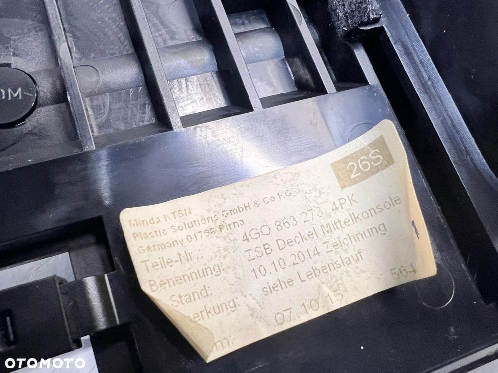 POPIELNICZKA PRZÓD AUDI A6 C7 4G0863273 4PK 1/26 - 10