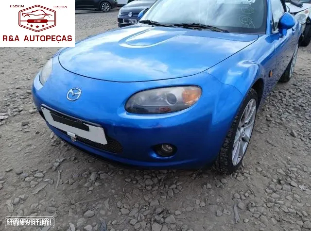 Mazda MX 5 Sport NC para peças 170cv 2.0 Gasolina MZR LF-VE  Parachoques Frente Completa Rádio Jantes Faróis Portas Vidro Motor Tampa Mala Farolim Farolins Xenon Pre LCI - 3