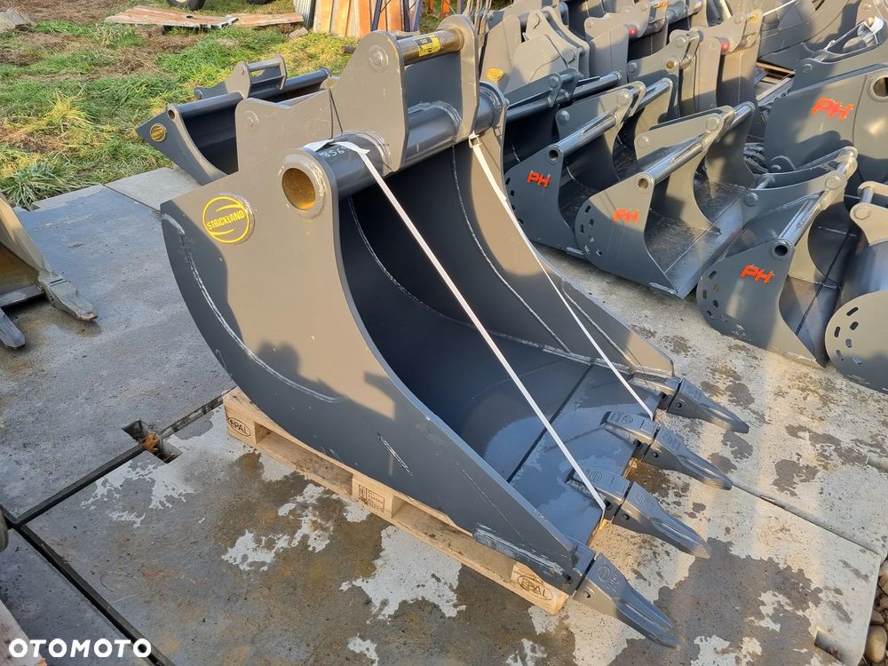 Łyżka do kopania Strickland 95cm złącze S60 Volvo Hitachi, skandynawska do koparki rototilt 90,80, 100cm - 7