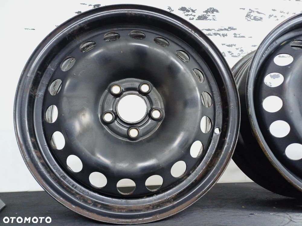 felgi stalowe 5x100 15 Audi A1 seat ibiza skoda fabia praktik Roomster S619 - 2