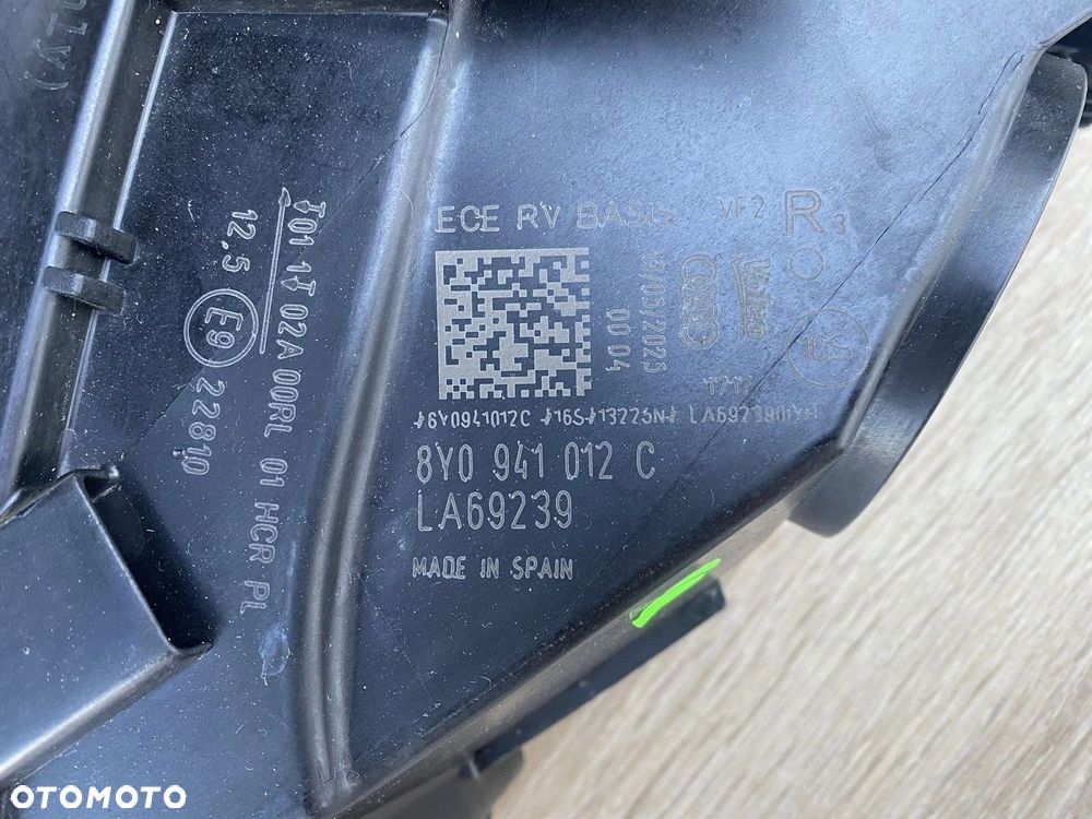 LAMPA PRZEDNIA PRAWA AUDI A3 8Y FULL LED 8Y0941012C - 7