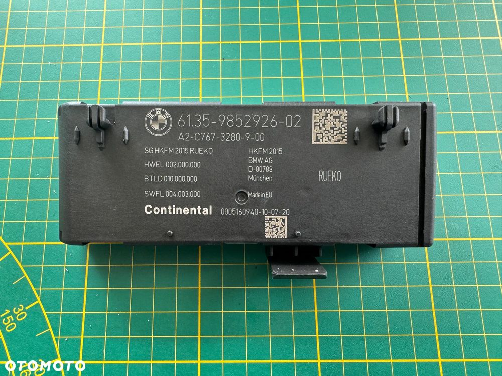 MODUŁ STEROWNIK KLAPY BMW F45 9852926-02