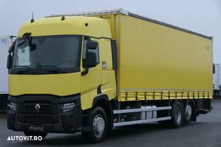 Renault T 460 / 6X2 / CORTINA - 60 M3 / L: 9,15 M / NEW MODEL / 2022 AN /