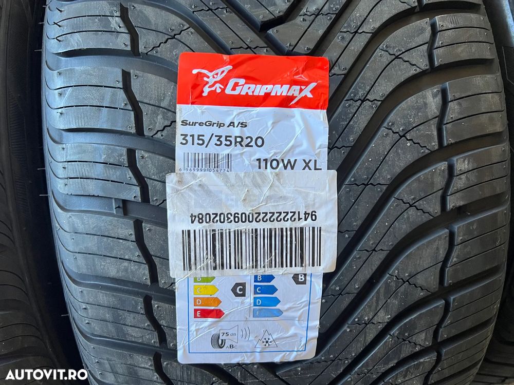 4 anvelope Gripmax ALL SEASON  275-40-20 si 315-35-20 BMW X5 X6 E70 E7 F15 F16 fabricatie 2025 anvelope mixte vara/iarna M+S all season - 2